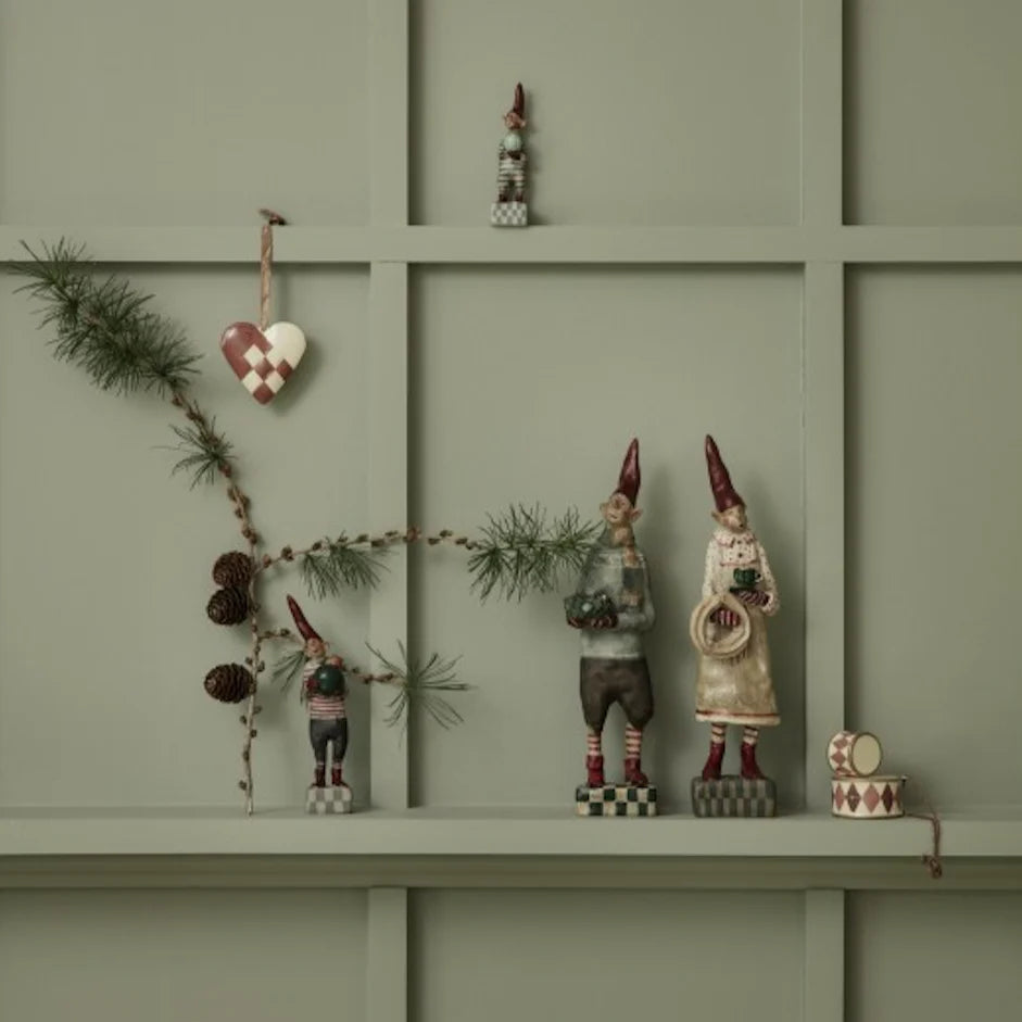 Ornament Maileg tobă mică, stil nordic pentru bradul de Crăciun