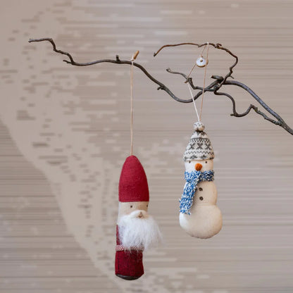 Maileg – Moș Crăciun mini, șnur inclus, decor festiv