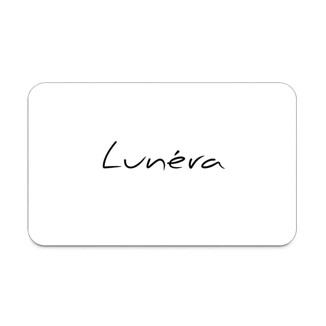 Card cadou Lunera – voucher cadou digital pentru lumânări parfumate și parfum de casă