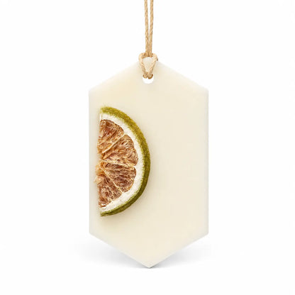 Odorizant dulap din ceară de soia Lime Basil & Mandarin Lunera