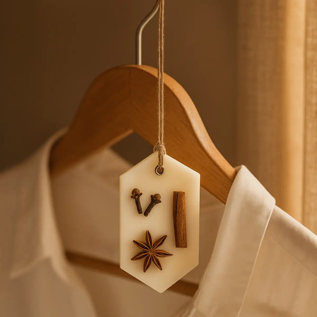 Tabletă odorizant pentru dulap, aromă turtă dulce, ceară de soia, handmade România