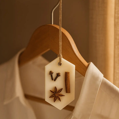 Tabletă odorizant pentru dulap, aromă turtă dulce, ceară de soia, handmade România