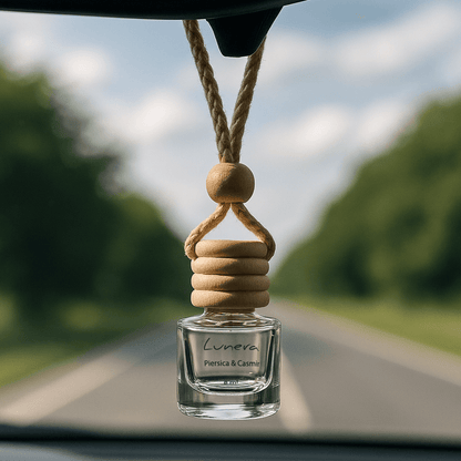 Odorizant elegant piersică cașmir agățat de oglinda auto