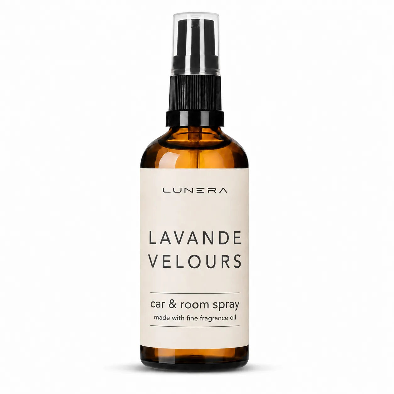 Parfum auto Lunera Lavande Velours în sticlă amber