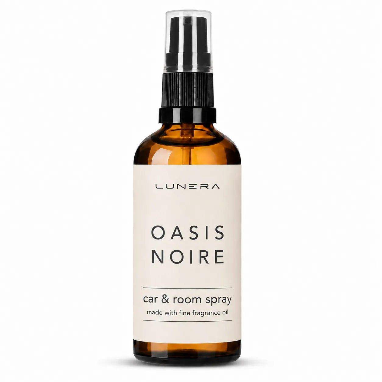 Parfum auto Lunera Oasis Noire în sticlă amber