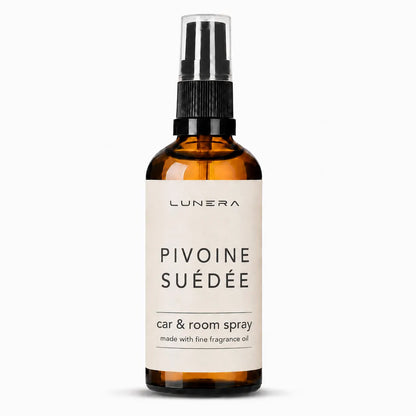 Parfum auto Lunera Pivoine Suédée în sticlă amber