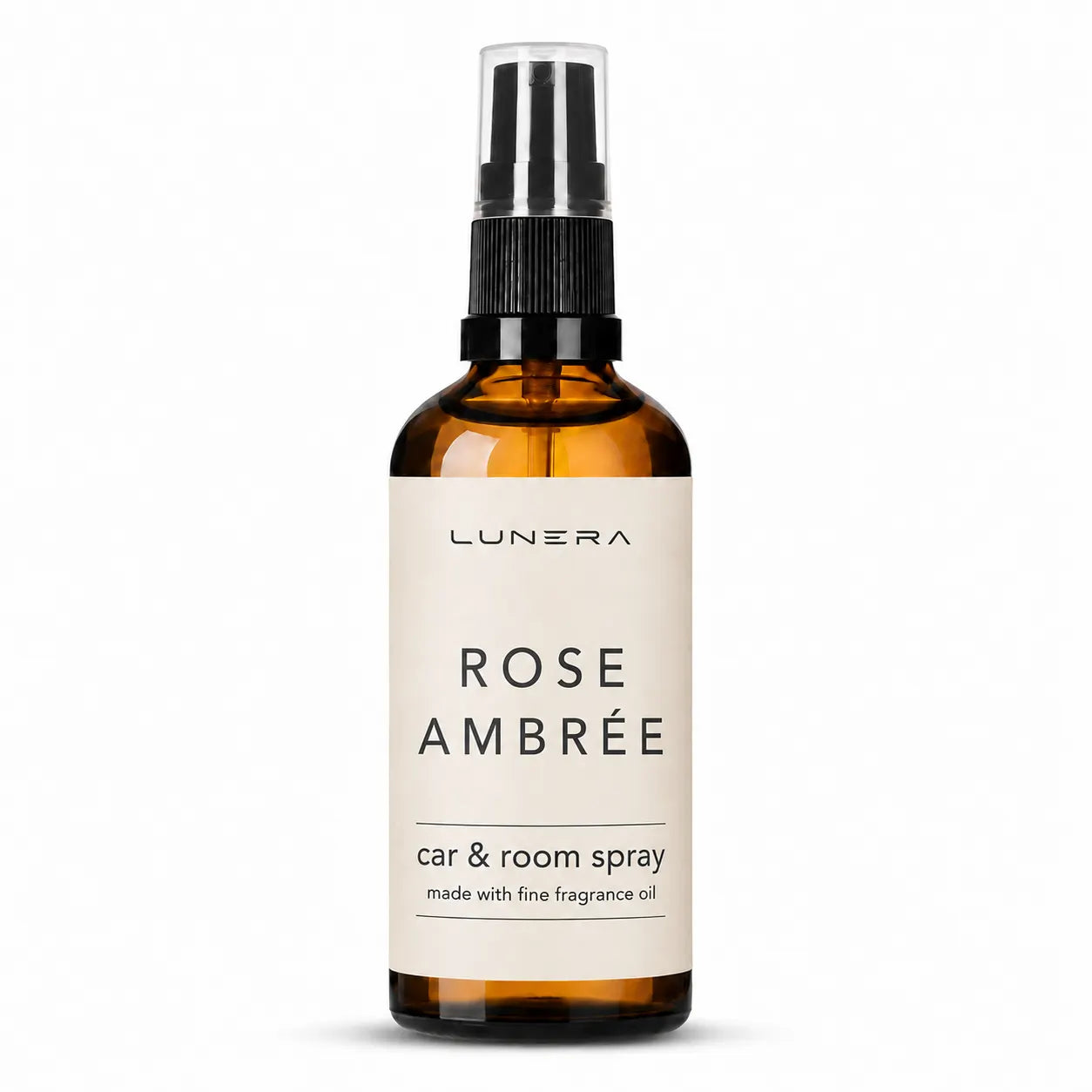 Parfum auto Lunera Rose Ambrée în sticlă amber