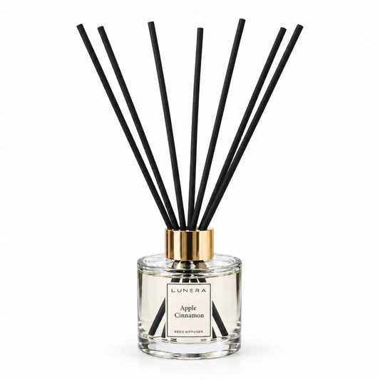 Parfum de cameră cu bețișoare Apple Cinnamon Lunera