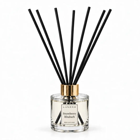 Parfum de cameră cu bețișoare Strawberry Rhubarb Lunera